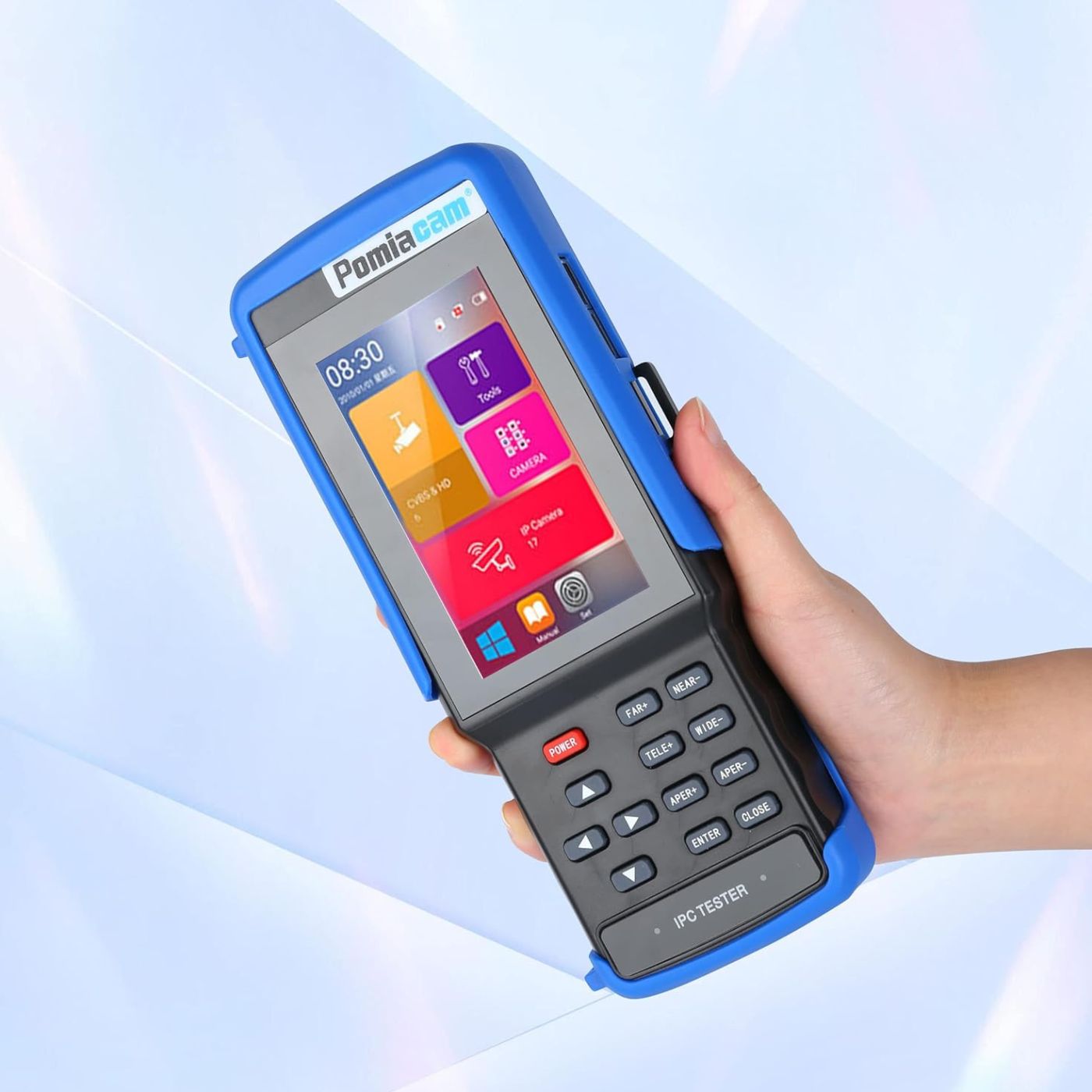 Testeur de Caméras de Surveillance IPC9310SN – IP / AHD / TVI / CVI / CVBS – 8MP & 4K H.265