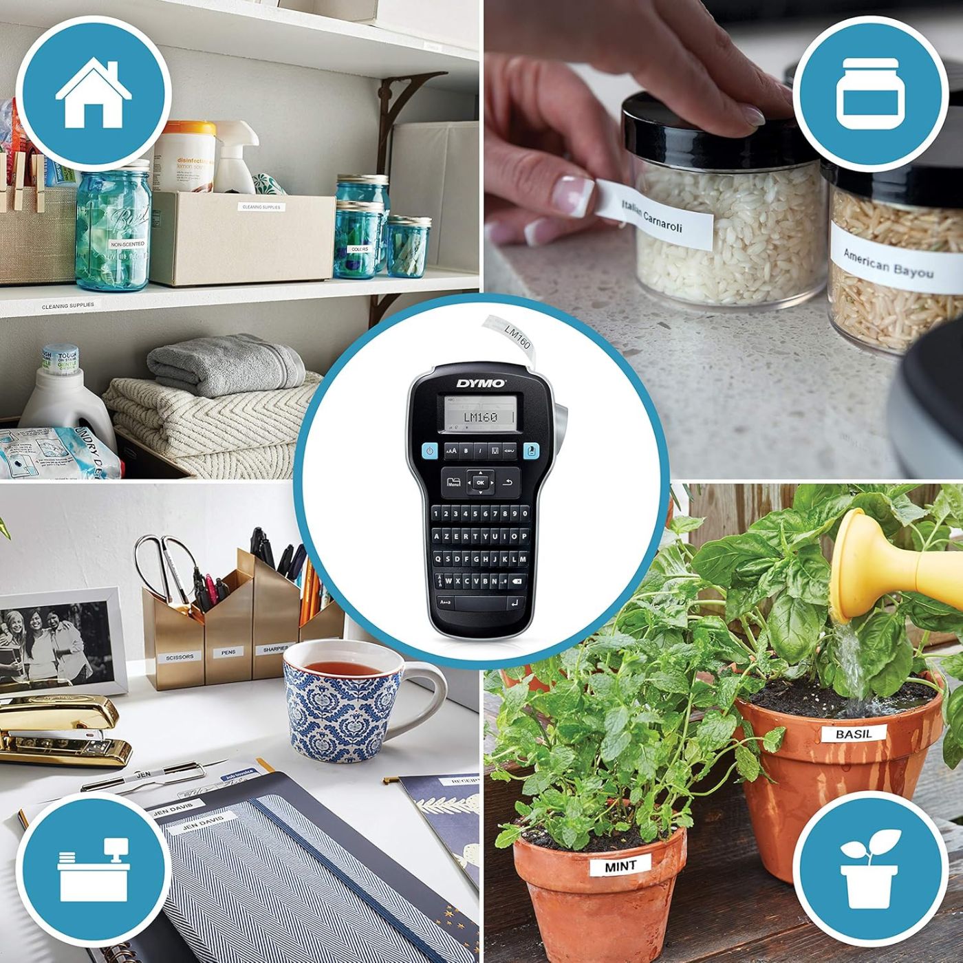 DYMO LabelManager 160 – Pack de démarrage (160 pièces)