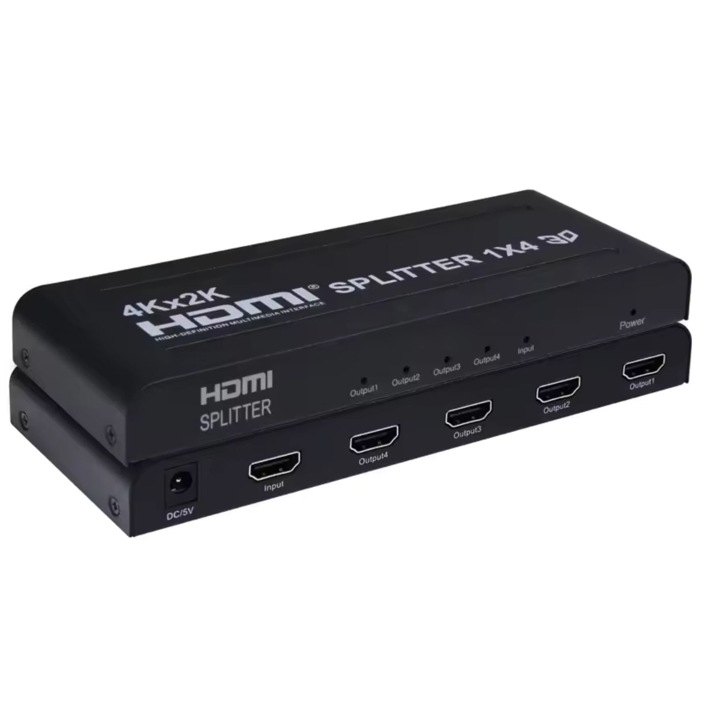 Répartiteur HDMI 1x4 – 4K x 2K | Support 3D | Boîtier en Aluminium