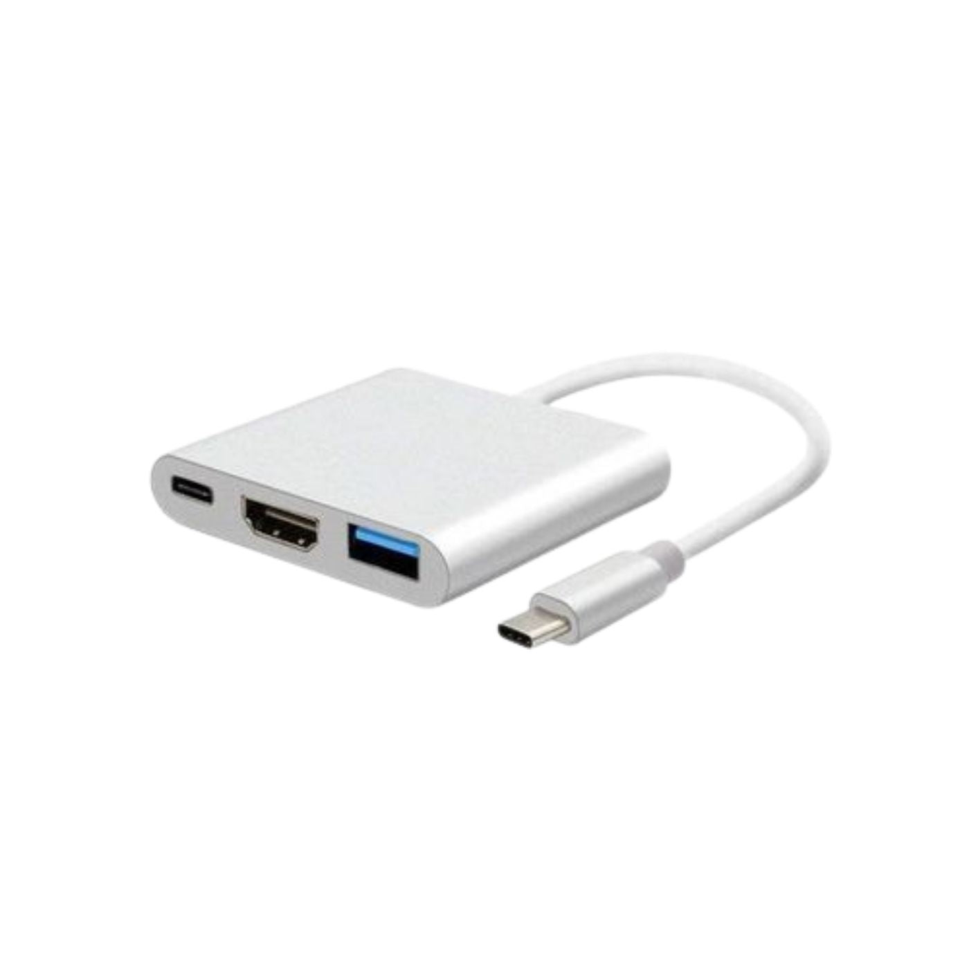 Adaptateur Type-C vers HDMI 4K avec USB 3.0 - 3 en 1