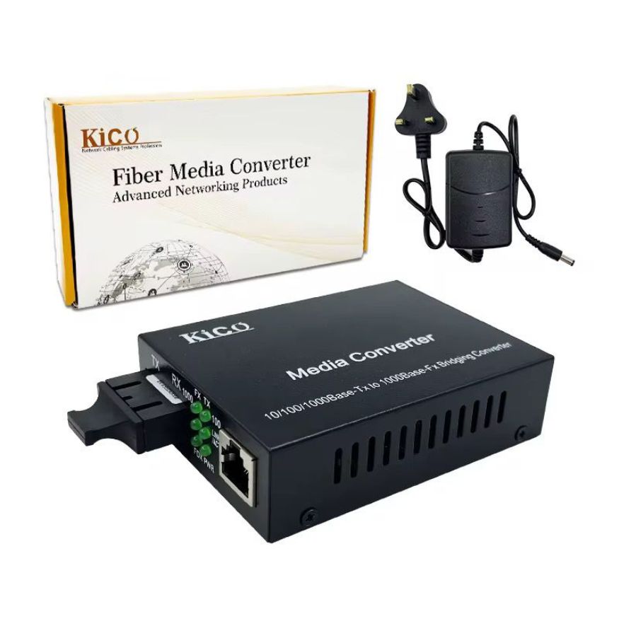 Convertisseur fibre optique rj45 10/100