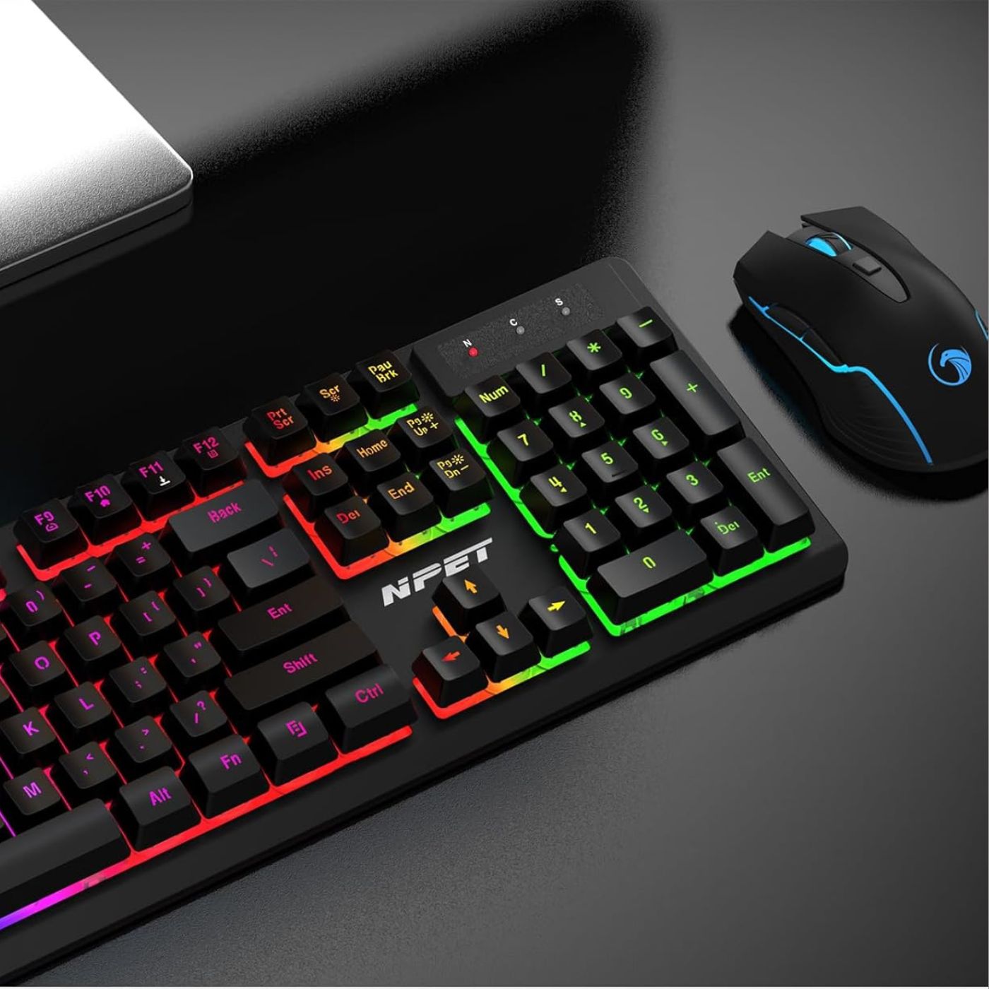 RedThunder K10 Wireless Gaming Keyboard and Mouse Combo