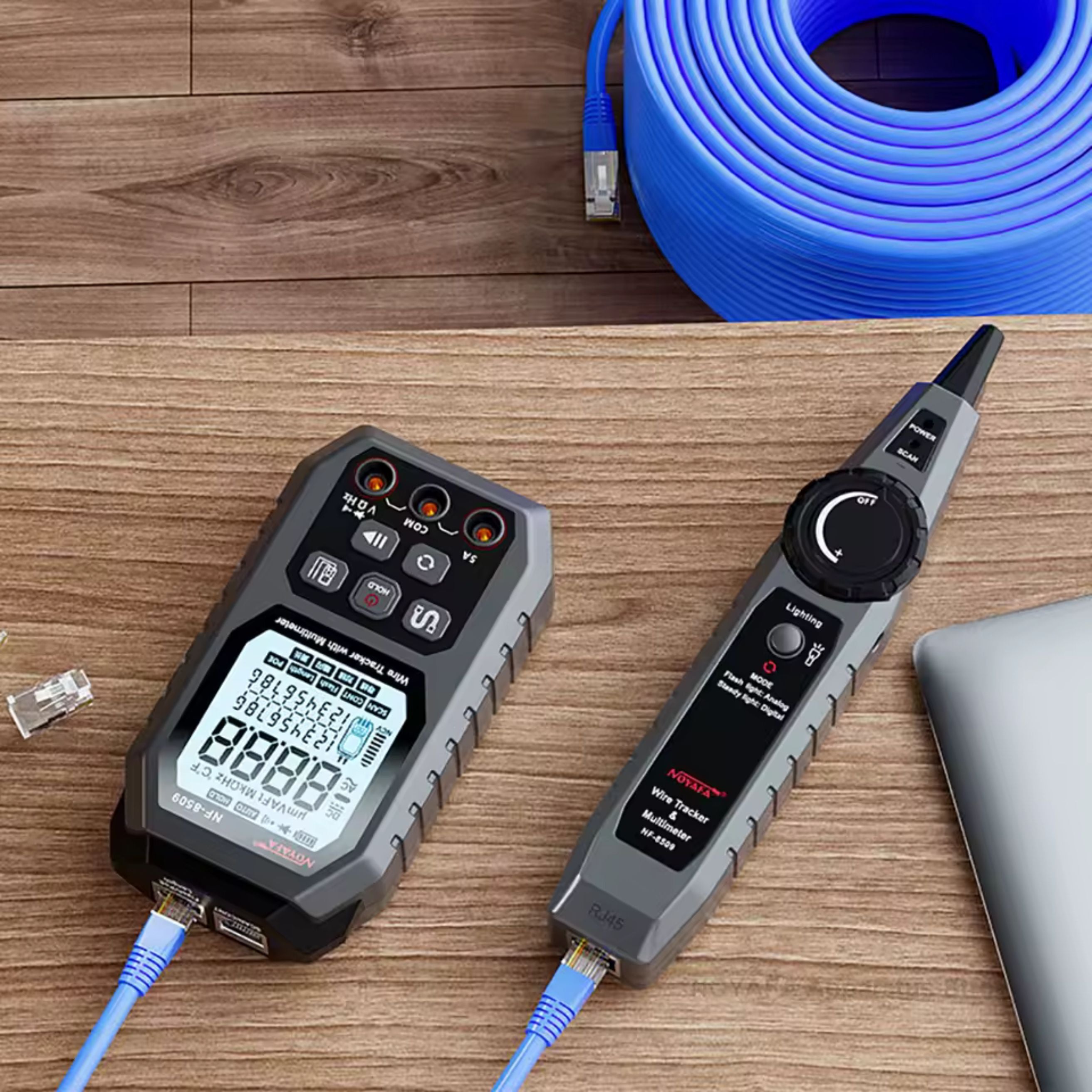 Testeur de Câbles &amp; Multimètre Intelligent NOYAFA NF-8509