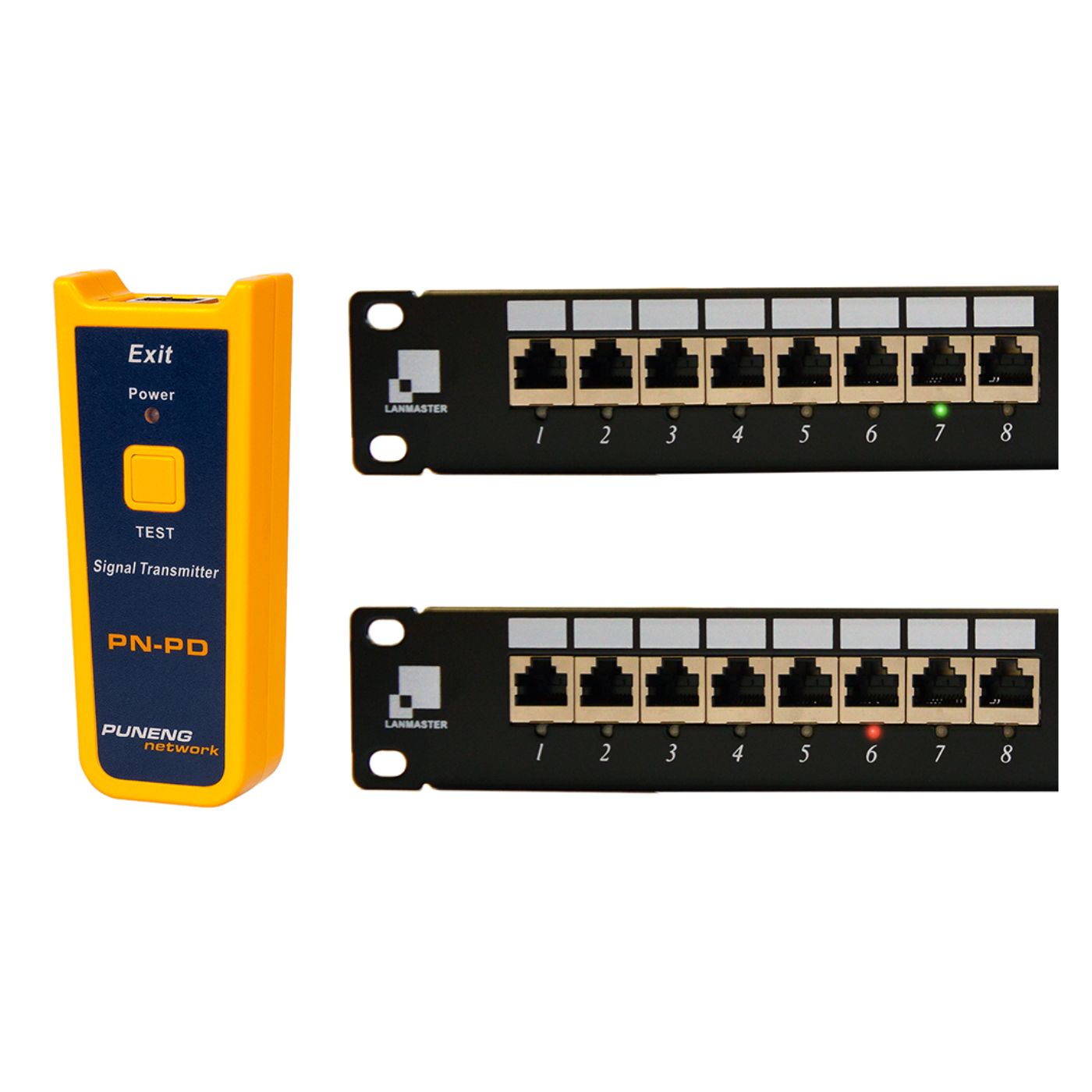 PANNEAU DE BRASSAGE 24P CAT6 FTP
