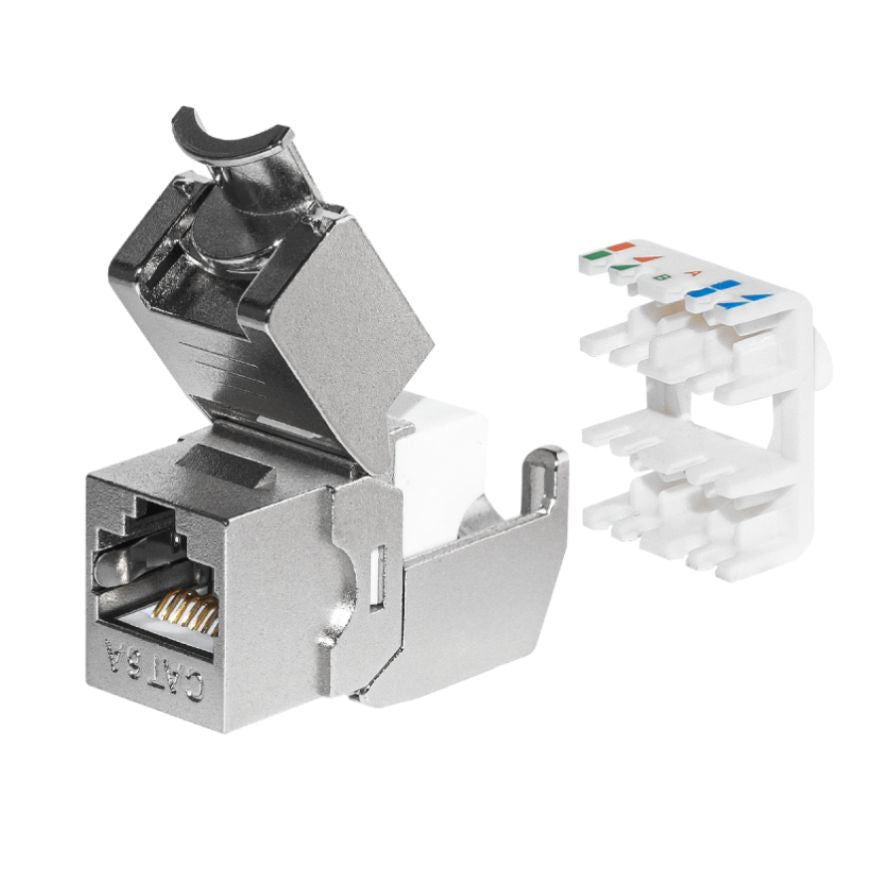 RJ45 Keystone Module CAT6A FTP