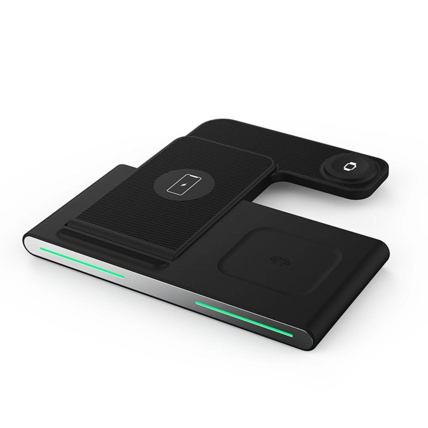 Station de charge sans fil, chargeur rapide pliable 3 en 1