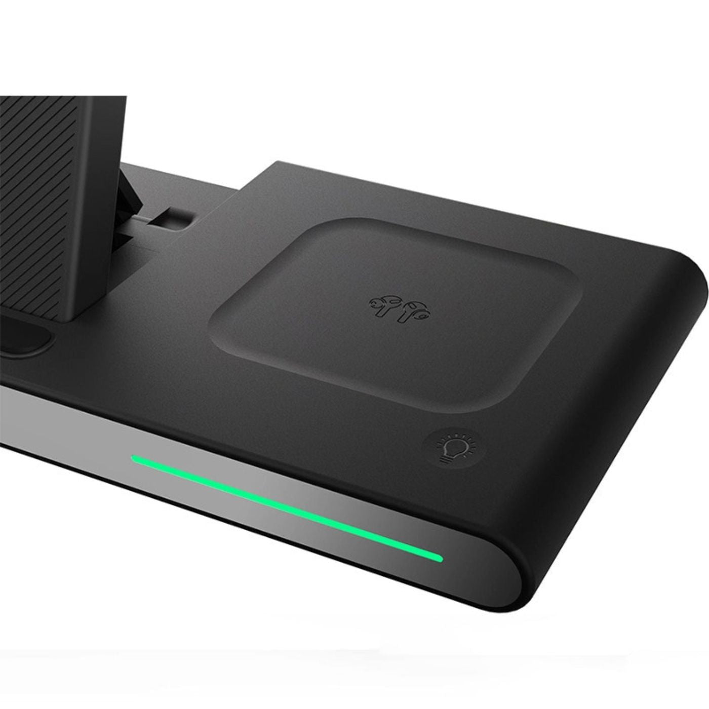 Station de charge sans fil, chargeur rapide pliable 3 en 1