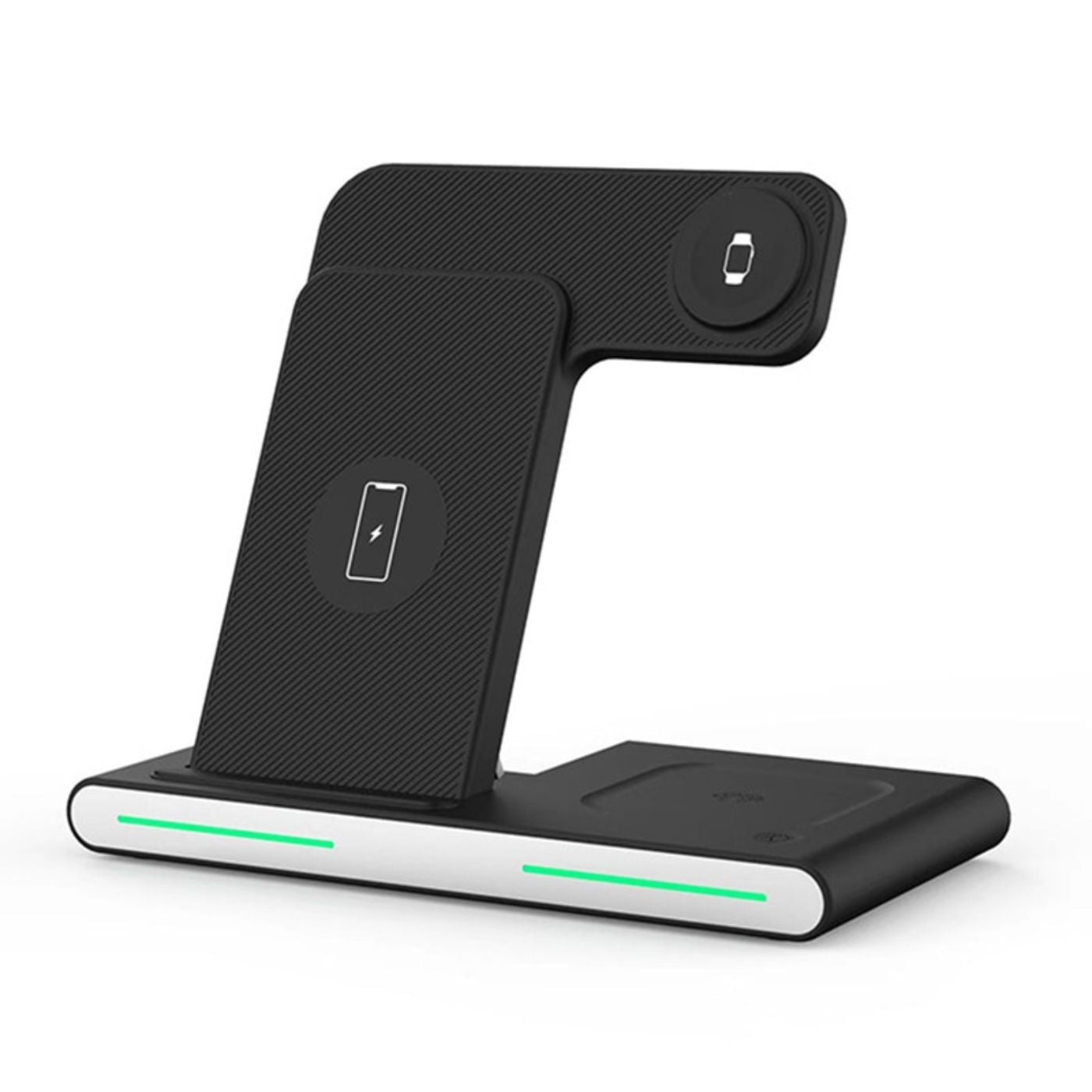 Station de charge sans fil, chargeur rapide pliable 3 en 1
