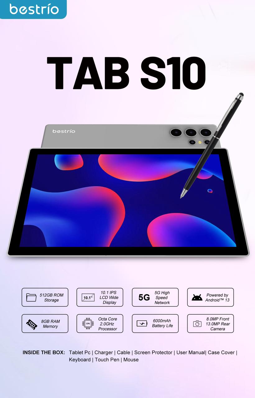 📱 Tablette S10 – Performance & Accessibilité